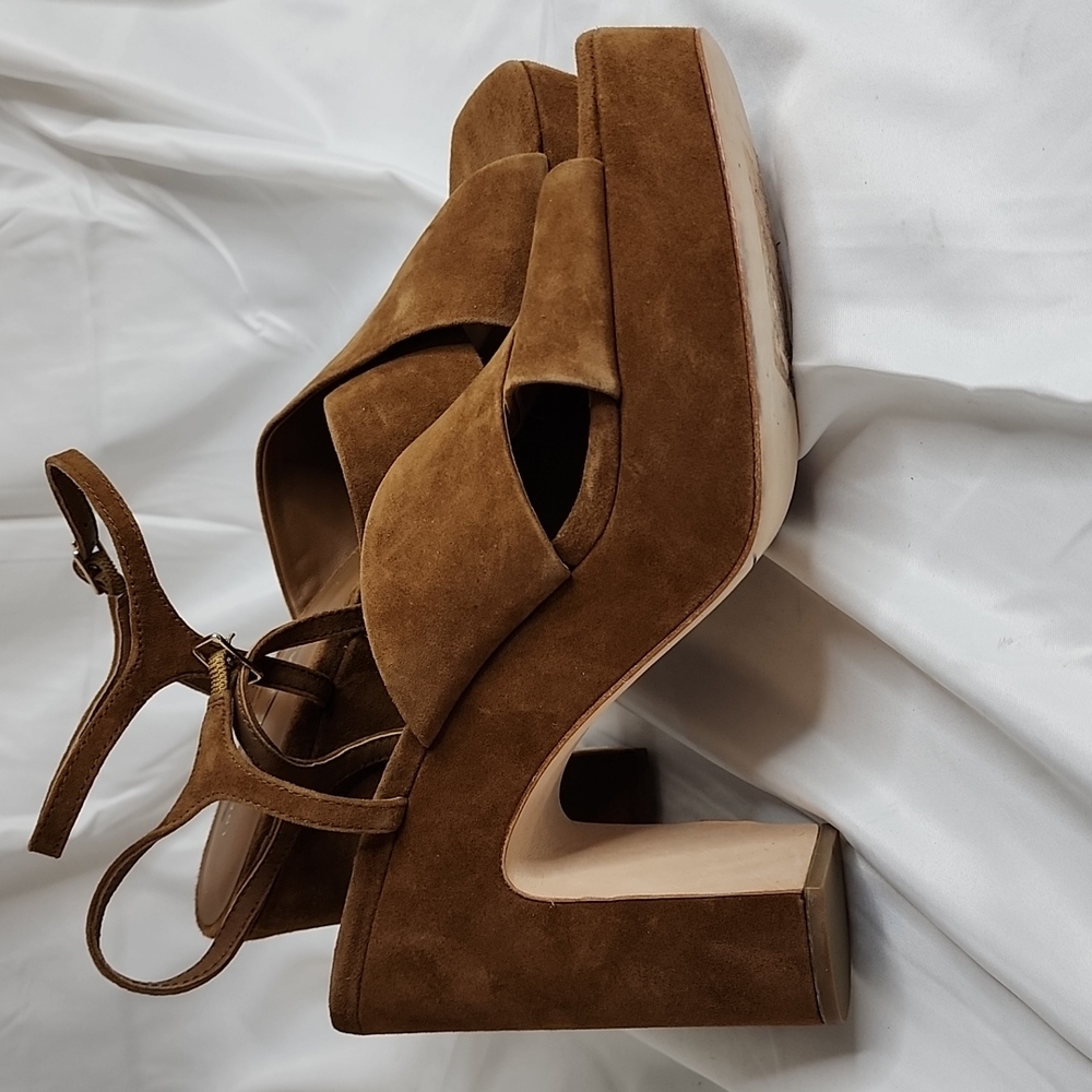 Loeffler Randall Chunky Heel Shoe Women's 11
